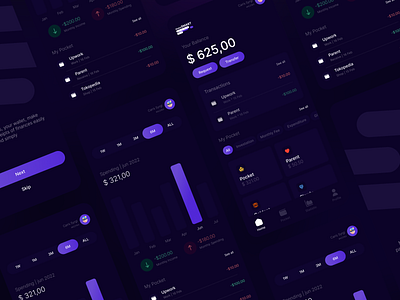 Mobile Finance App bank card banking crypto e wallet exchange finance finance app finance management finances financial fintech investment mobile app mobile design payment trading app transaction ui visual design ux wallet