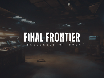 Final Frontier 2023 trends branding design editorial experimental game games graphic design grid illustration layour logo logotype motion graphics ui ui elements uidesign ux web web design