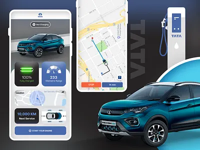 Electrifying Experiences: TATA Nexon UI appdesign carapp cleanenergy creativeui designinspiration digitalproduct dribbbledesigner electricvehicle ev futuretech greentechnology innovation interface design mobiledesign smartmobility ui userexperience userinterface ux