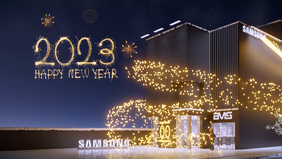 BMS - New Year 2023 3d animation samsung
