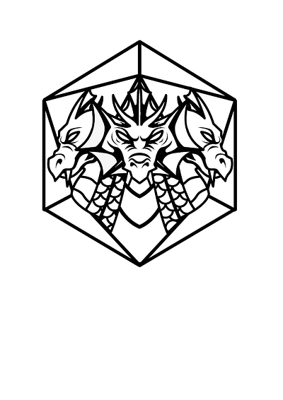 Dragonslair Logo concept gaming logo