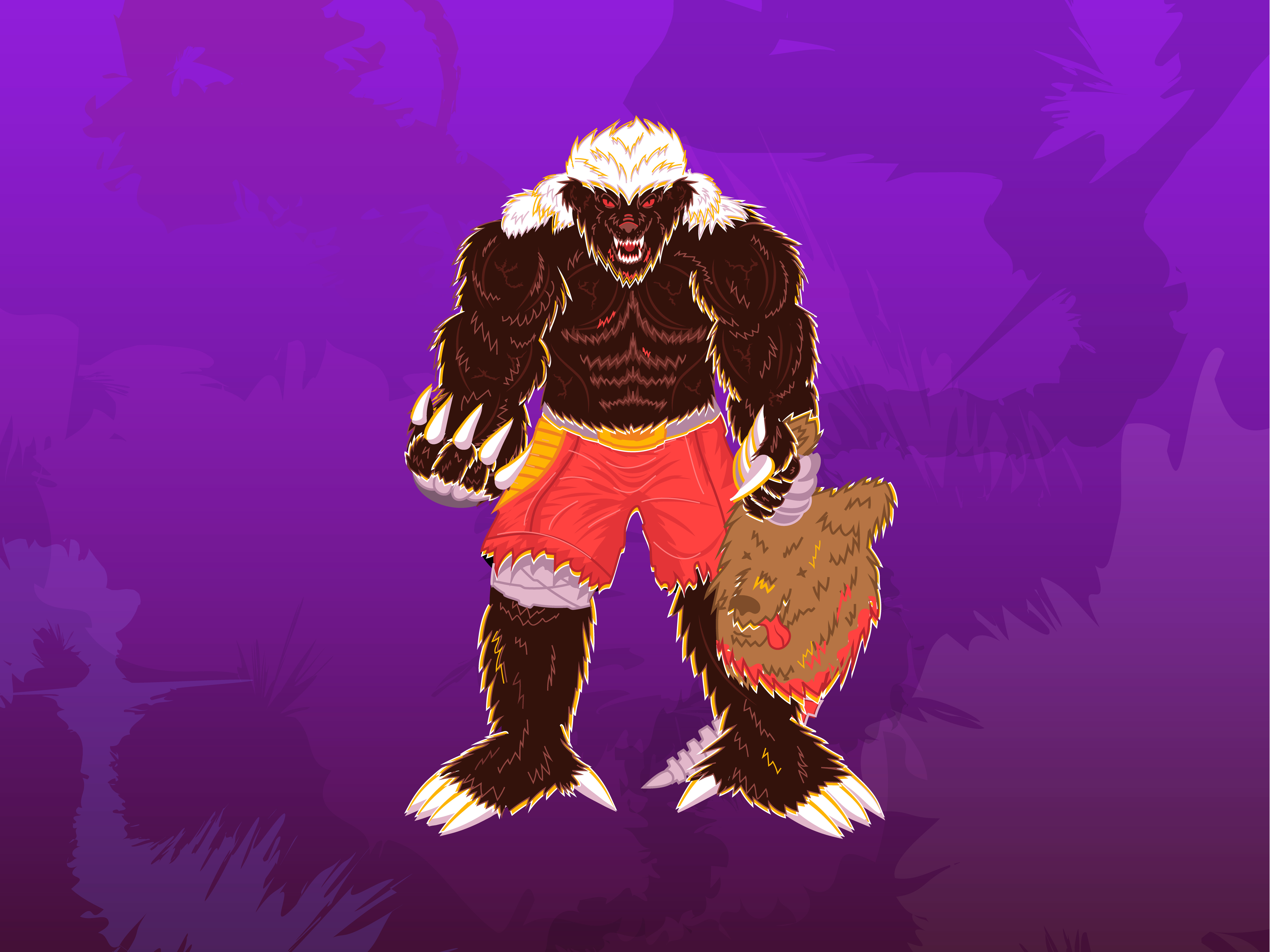 sports wear. rashguard design. honey badger character animal bear blood character clothing design fight fighter flat head honey badger illustration mma rashguard skull sport spots wear t shirt vector wear