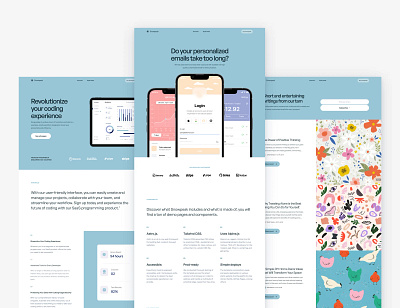 Snowpeak — Multipage theme clean colorful landing page modern mutlipage responsive saas template theme