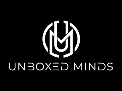 UNBOXED MINDS animation branding design illustration intro logo logoanimation motion graphics outro ui