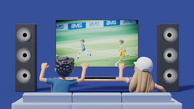 BMS - World cup Offers 3d animation samsung