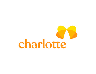 Charlotte - Butterfly Logo abstract brand identity butterfly butterfly logo logo logo design modern