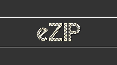 eZIP Font brushstroke elements creative elegance ezip font geometric fusion obig digital unique characters zipper zipper inspired