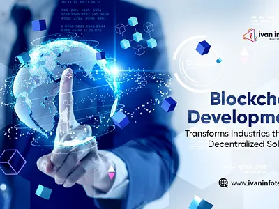 BLOCKCHAIN DEVELOPMENT TRANSFORMS INDUSTRIES blockchain development blockchain development solution software development