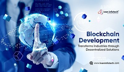 BLOCKCHAIN DEVELOPMENT TRANSFORMS INDUSTRIES blockchain development blockchain development solution software development
