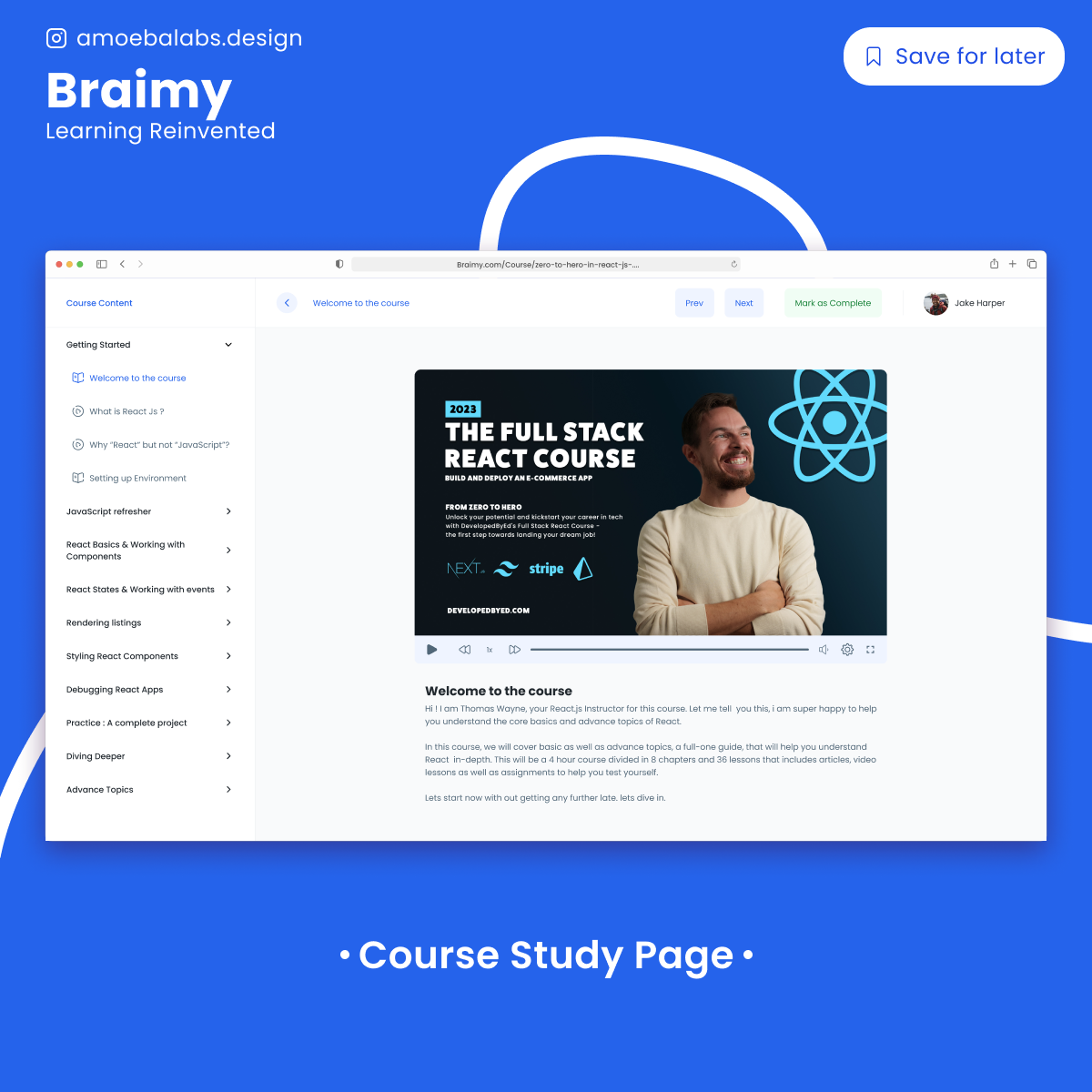 An Ed Tech Platform Conceptualize by Design Agency in Nepal by Amoeba ...