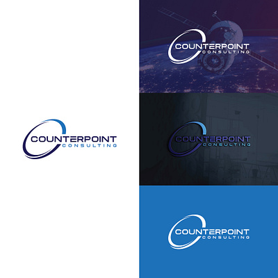 counterpoint consulting branding design graphic design logo typography