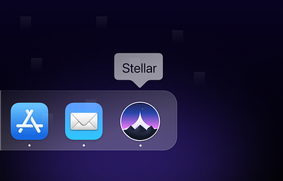 Mac OS Logo for Stellar apple asana crypto macos notion