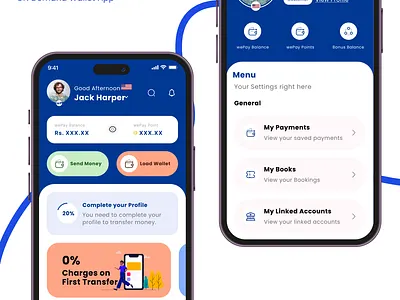 Wallet App Conceptualization by Design Agency in Nepal amoeba labs amoeba labs design app ui app uiux design design agency in nepal fintech app design concept ui ux wallet app design wallet app design concept wallet app uiux