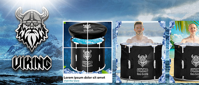 Amazon Brand Story for Ice Bath a content adobe illustrator adobe photoshop amazon amazon a amazon brand story amazon listing amazon listing images brand story ebc listing design listing images store front