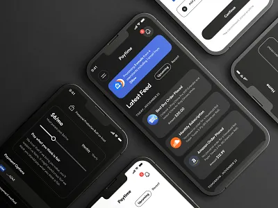 Subscription Payment app app ui bill payment clean currency dark theme dashboard finance ios app mobile app pay bills payment product design subscription typography ui ui ux user experience ux web app