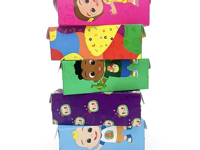 Cocomelon x PUMA cartoon cocomelon design graphic design illustration kids kidsshoes packaging packaging design puma pumakids shoebox