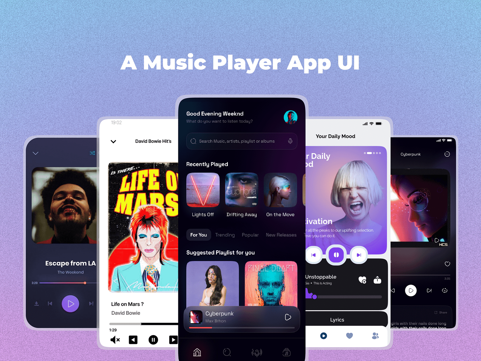 Music Player App Ui By Redcrix Technologies On Dribbble