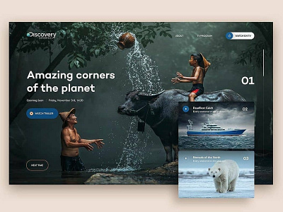 Discovery Channel brandidentity branding design designinspiration graphic design ui ux website интерфейс мобильный дизайн прототипирование