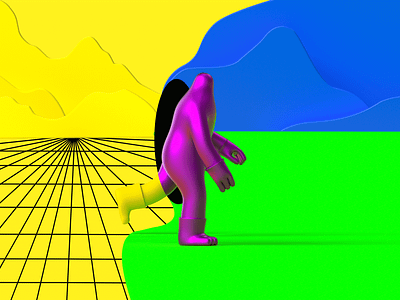 3D Illustrations For Cluep.com 3d 3danimation 3dart animation b3d blender blender3d branding c4d cinema4d colorful design geometric illustration loop motion render set simple uiux