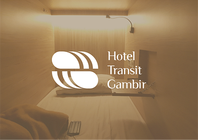 Gambir Transit Hotel Logo design graphic design logo typography vector