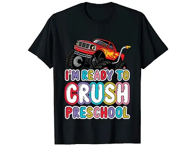 I'm Ready To Crush Preschool, Back To School T-Shirt Design. back to school back to school shirt back to school shirts back to school t shirt back to school tshirt back to school vector back to school vintage shirt back to school t shirts branding bulk t shirt custom t shirt free t shirt graphic design how to design a shirt how to design a t shirt t shirt design t shirt mockup free tendy shirt trendy t shirt vector shirt