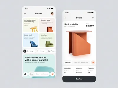 Furniture App app design app ui clean design colorful dribbble e commerce e commerce app e commerce design ecommerce furniture furniture app furniture store minimal mobile app mobile app design mobile design mobile ui onlineshop shop wireframes