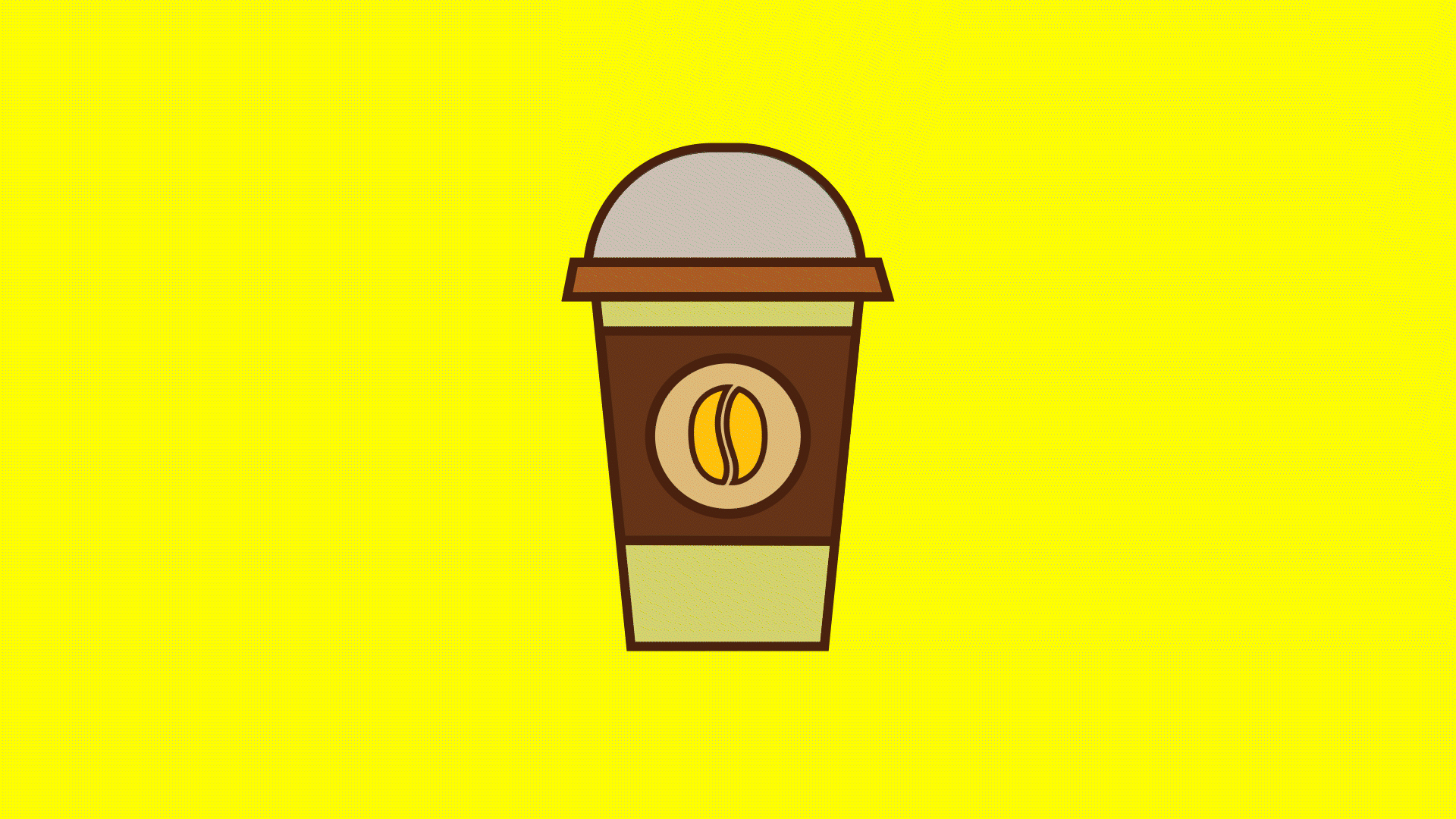 Morphing coffee cups 2d after effects animated gifs animation gif illustration loop motion motion graphics munich