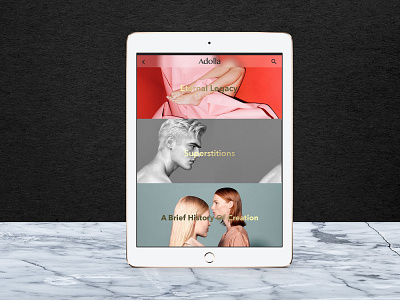 Home Page, Fashion Shows branding carousel design fashion graphic design logo minimalism showcase tablet ui ux