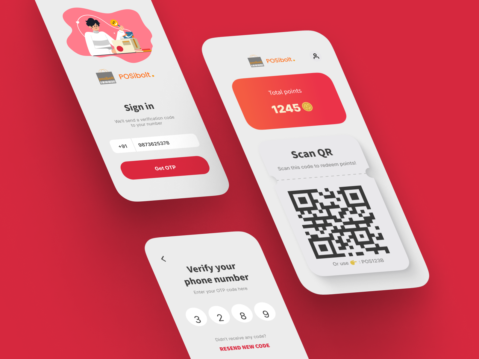 Reward Points App by Baloorah on Dribbble