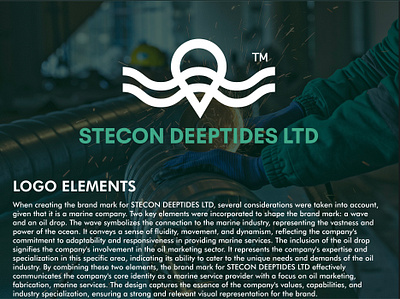 Stecon Deeptide ltd logo design branding design graphic design illustration logo vector