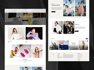 Kelly Boutique - Website Design belgium black boutique brussels clean design ecommerce fashion minimalistic odoo shop ui ux website white