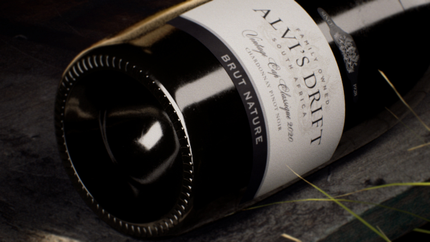 Alvis Drift Product Presentation 3d 3d generalist 3d modeling animation arch viz bottle branding champagne generalist logo motion graphics nature product design product render unreal engine 5 wine