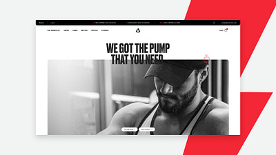 E-Comerce Redesign branding ecommerce hero shop ui