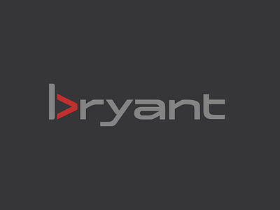 Bryant Logo Concept branding identity logo
