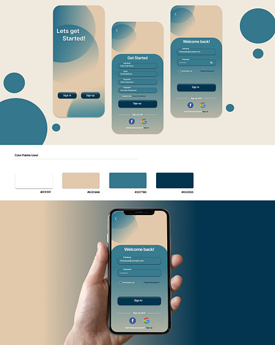 Daily UI design #001 app branding design graphic design illustration ui vector
