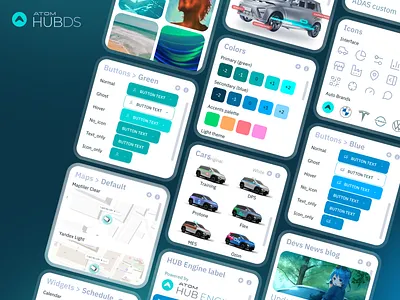 Not just another DS 📚 button component design system figma fleet management fms ui design ui library