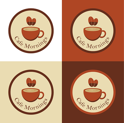 Logo for a coffee shop graphic design logo