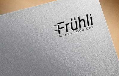 Fruhli logo design branding design graphic design illustration logo logo branding logo design logos