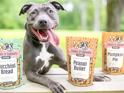 Dog Treat Packaging Design dog product logo dog treat packaging design dog treats