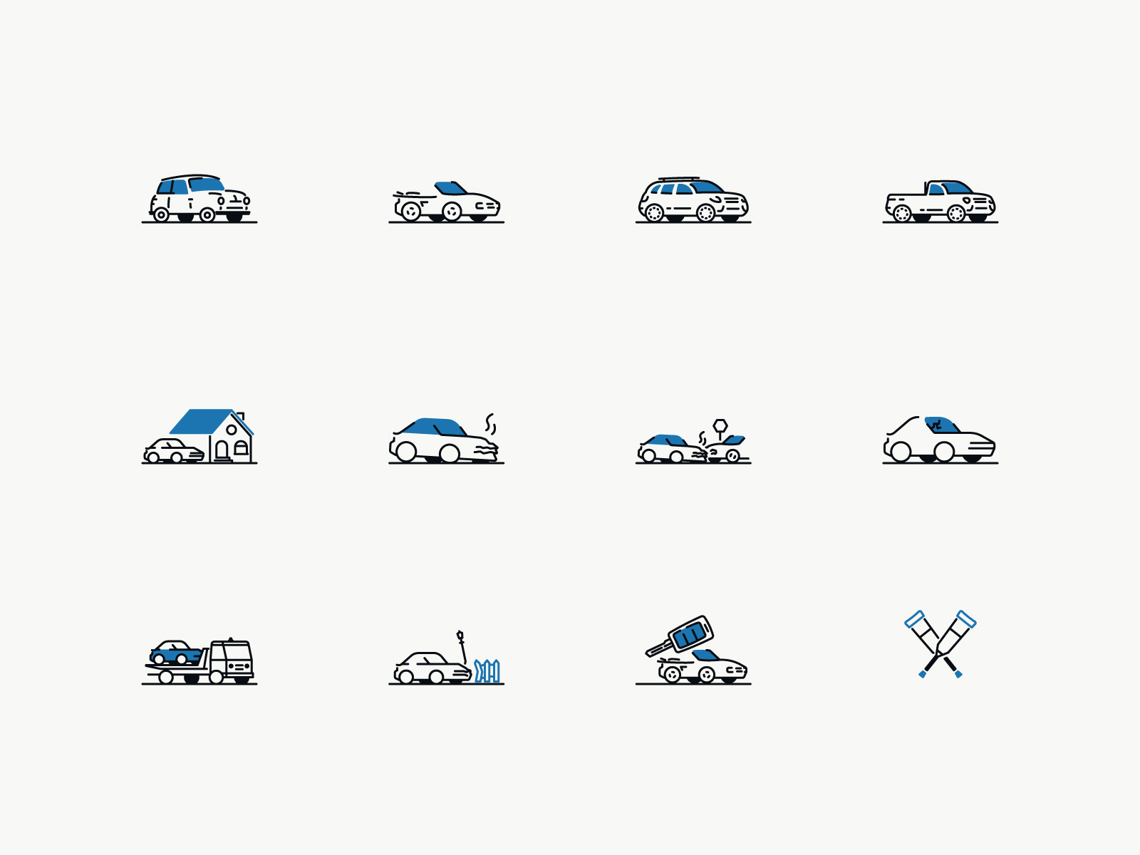 Example of Insurance Icons Part 4
