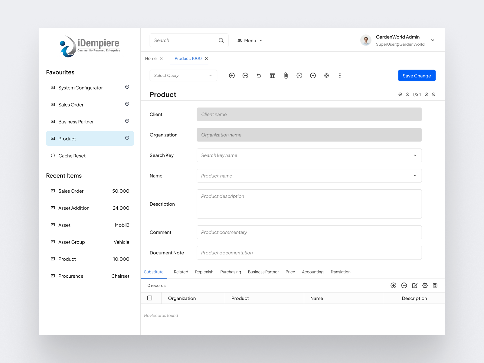 Redesigned ERP Software UI by Kevin Rashad N on Dribbble