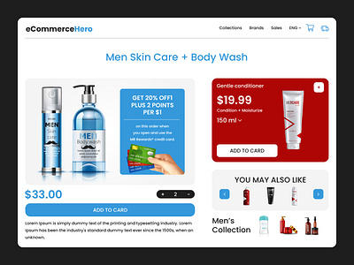 eCommerce Product Page Hero UI design ecommerce product page ecommerce product page ui ecommerce ui product page design product page hero product page ui ui ui design