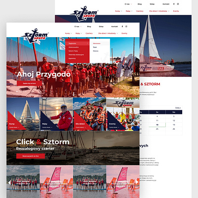 Sztorm Grupa design minimal ui ux web website