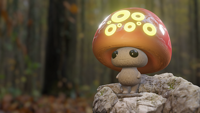 Mushroom 3d