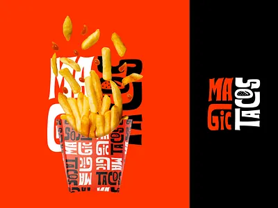 Fast Food - Logo / Branding abstract logo brand identity branding cafe delicious food logo fast food logo food branding food logo logo design minimal logo negative space logo packaging design packaging fast food restaurant