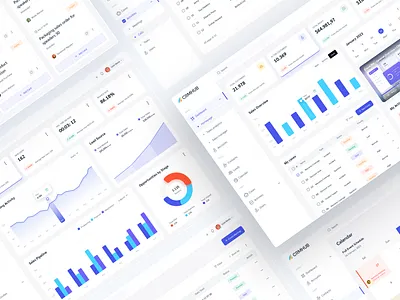 SaaS CRM Dashboard Design analytics chart crm deshboard dashboard dashboard design data design design system graph saas ui