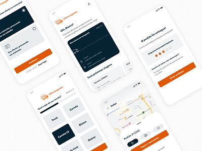 CTK Transportes logistic ui ux ux design