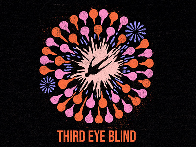 Third Eye Blind - Boom (long sleeve tee) band merch graphic design illustration