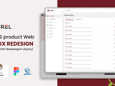 Modernized Web UI/UX Redesign for SaaS Product app design branding dataset dipu figma graphic design html instance jquerymagic redesign saas saasredesign tasks trel ui ui design uiuxdesign visualdesign webapp webdesign