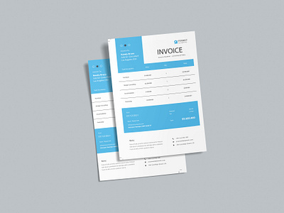 company invoice template corporate